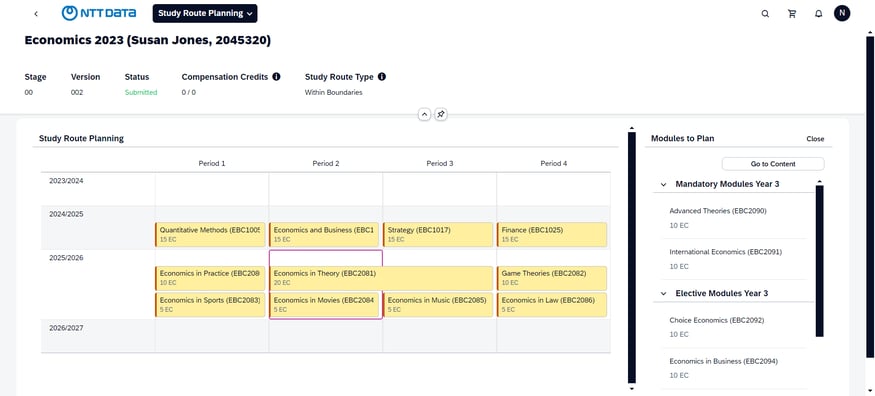 Calendar View
