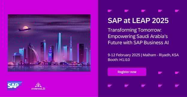 invenioLSI sponsoring SAP at LEAP