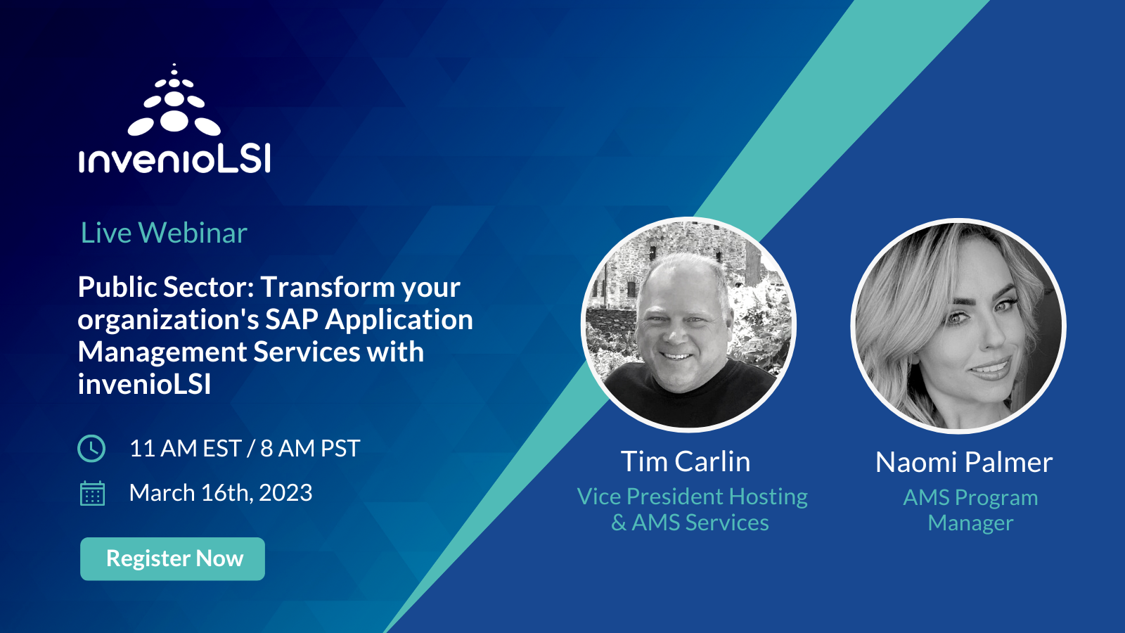 AMS Webinar March 16th AMS Webinar March 16th